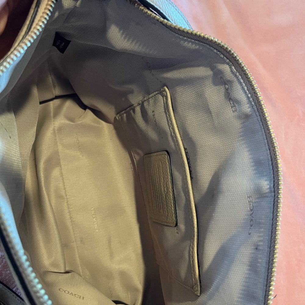 Coach Tan Leather Tote Bag - Picture 8 of 8